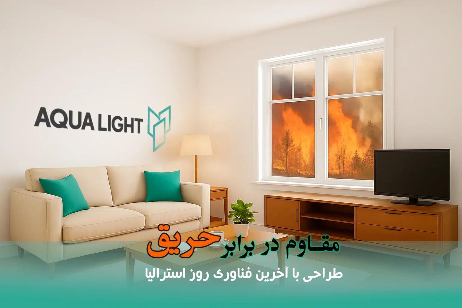 آکوالایت مقاوم در برابر حریق